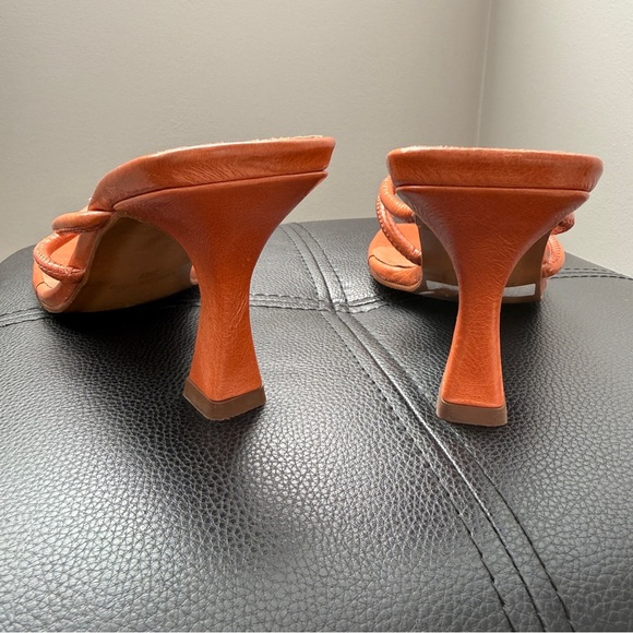 L'INTERVALLE Terracotta Strappy Heels - Picture 9 of 12